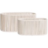House Nordic Tekstilne košare v kompletu 2 ks 38x25,5x18 cm Arese – | Shoptok.si