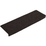  Otirači za stepenice 15 kom prošiveni 65x21x4 cm tamnosmeđi | shoptok.hr