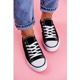 Boto Women's Classic Sneakers Black With White Sole Omerta | shoptok.hr