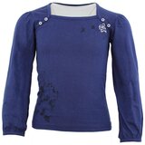 Miss Girly Majice z dolgimi rokavi T-shirt manches longues fille FURYLON Modra Cene