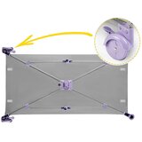  Putni krevetić 125 x 65 x 78 cm rk-240 siva i boja lavande | shoptok.hr