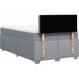  Krevet s oprugama i madracem svjetlosivi 120x190 cm od tkanine | shoptok.hr