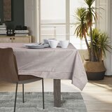 AmeliaHome Stolnjak Vesta s man&amp;scaron;etom i obrubom 120x240 cm, puderasto roza Slike