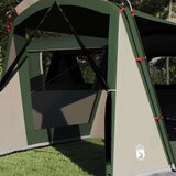  Obiteljski šator s krovom Zelena i bijela 745 x 700 x 217 cm | shoptok.hr