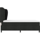  s opruga kutije s madracem Crna 160 x 200 cm tkanina | shoptok.hr