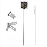 INF Klipni kuhinjski termometer s 304 inox sondo, zamenljiva baterija White, (5000326938) Cene