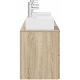  Set ormarića za kupaonicu 3 kom. Hrast sonoma Smeđa 49,5 x 41 x 62,5 cm | Shoptok.si