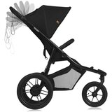 Lionelo Azura sportska kolica s tri kotača, Black Onyx | shoptok.hr