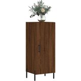 vidaXL Komoda rjavi hrast 34,5x34x90 cm inženirski les | Shoptok.si