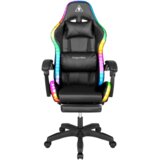  Kruger&Matz GX-150 crna LED gejmerska stolica | shoptok.hr