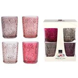 ROYAL LEERDAM MATCH&COLOR, KOZARCI ZA VODO, ROZA, 350 ML, 4 KOS, (22153075) Cene