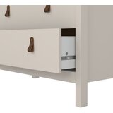Tvilum Sivo-bež komoda 82x80x38 cm Madrid – | Shoptok.si