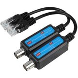  GMB Konverter analogno u IP CAM-EXTENDER-ANIP, Pasivni ekstender na koaksijalni kabla, 220 m, 100 mbps, 8 M, Crni Cene