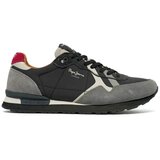 PepeJeans Muške patike brit prints, Sive Cene