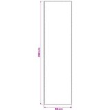  Tepih Antracit 50 x 300 cm 100% poliester 3 mm Mogu se prati | shoptok.hr