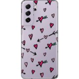  Maska silikonska print skin za samsung G990 galaxy S21 fe heart pattern Cene
