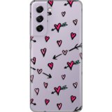  maska silikonska print skin za samsung G990 galaxy S21 fe heart pattern Cene