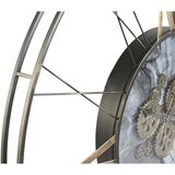  Zidni sat Home ESPRIT Bijela zlatan Metal 140 x 9 x 140 cm | shoptok.hr
