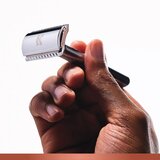 King C. Gillette brijač + 5 žileta double edge Slike