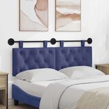  Držeće uzglavlje Zidne Policijska plava 150 x 55 x 7 cm Baršun - Policijska plava 140 cm bez LED | shoptok.hr