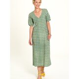 Tranquillo Green Patterned Midiscot - Women | Shoptok.si