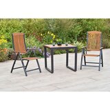 Gardenson Vrtni Set Athos, 3-Delni, Raztegljiva Miza | Shoptok.si