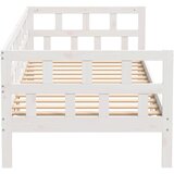  Dnevni ležaj bijeli od masivne borovine 90 x 200 cm | shoptok.hr