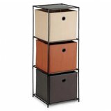 Vilde storage solutions 568099 - metlana polica sa 3 korpe , 34,5 x 100 cm Cene