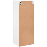  Zidni TV ormarić bijeli 40,5x30x102 cm od konstruiranog drva | shoptok.hr