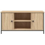 TV ormarić boja hrasta 100 x 40 x 50 cm od konstruiranog drva | Eponuda.ba