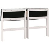  Tapecirani uzglavlje Svijetlo siva 150 cm Čvrsto borovo drvo | shoptok.hr