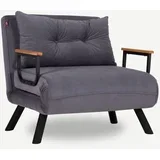 Sofa na razvlačenje Sando Single, siva