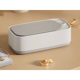  Prenosni aku. ultrazvočni čistilnik za nakit očala in proteze 24cm siv | Shoptok.si