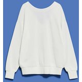 Marisse Women's Sweatshirt L-Bl-4001 Off White | Shoptok.si