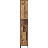 vidaXL Visoka kopalniška omara s predalom Star les 31.5 x 33 x 190 cm | Shoptok.si