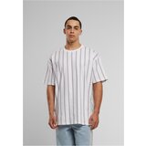 Urban Classics Heavy Oversized T-Shirt AOP Stripe White/Navy | shoptok.hr