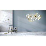 Toolight moderna led stropna svjetiljka + daljinski upravljač eve App821-CP zlato | shoptok.hr