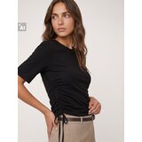 Sinsay Pamučna bluza s podesivim naborima | shoptok.hr