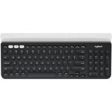 Logitech K780 brezžična temno siva/bela slo tisk tipkovnica Cene