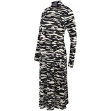 Lindex Maternity Obleka 'Agatha' bež / nočno modra | Shoptok.si