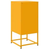  Noćni ormarići 2 kom boje senfa 36x39x78 cm čelični | shoptok.hr