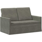  Kauč za dvoje Svjetlosiva 130 x 81 x 82 cm Kordura tekstil Slike
