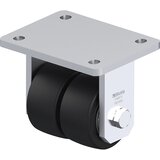 Blickle Dvojno fiksno kolo iz varjenega jekla za velike obremenitve, kolo Ø x širina 80 x 45 mm, nosilnost 360 kg | Shoptok.si