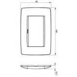  Chorus, ONE dekorativna maska 4M, tirkizna mat, GW16104VZ | Eponuda.com