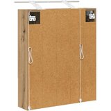  Kopalniška ogledalna omara z LED lučmi Oreh 60 x 14.5 x 70 cm, (5000233314) | Shoptok.si