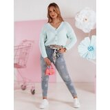 DStreet Spodnie damskie jeansowe skinny z paskiem CRYSTALUXniebieskie | Shoptok.si