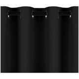 Restilo Črna zatemnitvena zavesa AmeliaHome Eyelets Black, 140 x 245 cm | Shoptok.si