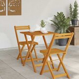  Stol za vrt Prirodna 60 x 60 x 72 cm Čvrsto drvo akacije | shoptok.hr