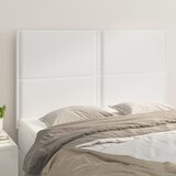  The Living Store Posteljno vzglavje 4 kosa belo 72x5x78/88 cm umetno usnje - Vzglavje, (21502610) | Shoptok.si