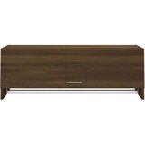 vidaXL garderobna omara rjavi hrast 100x32,5x35 cm konstruiran les | Shoptok.si
